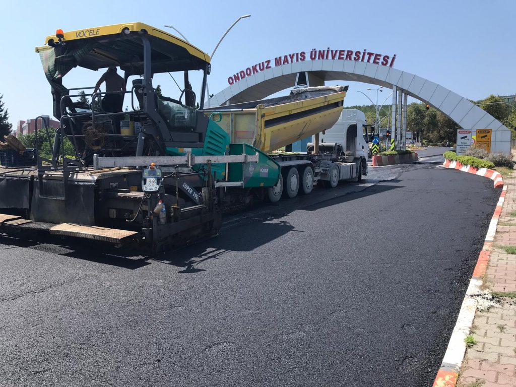 OMÜ DAHİLİ YOLLAR – MEKANİK ALTYAPI BAKIM ONARIM İŞLERİ