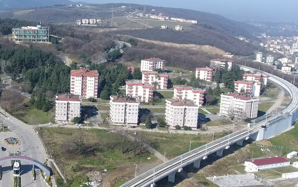 OMÜ Lojmanlar Çevre Düzenleme İşi