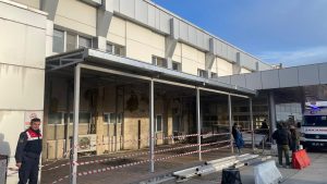 Üniversitemiz Hastanesinin acil servis bölümünün ikinci etap onarım çalışmaları